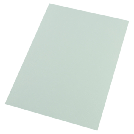 GBC Antelope Leather Look Binding Covers Plain A4 White 250gsm (Pack 50) CE040070