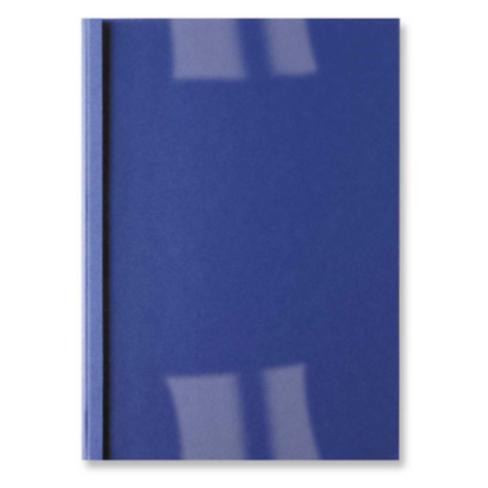 GBC Thermal Binding Cover Leathergrain 1.5mm Royal Blue (Pack 100) IB451003