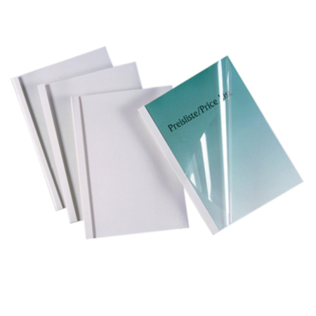 GBC Thermal Binding Cover 6mm White (Pack 100) IB370045