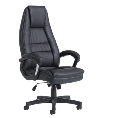 Noble High Back Faux Leather Managers Chair