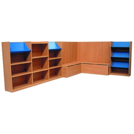 Nexus Library Bookcase Combination - Set 4