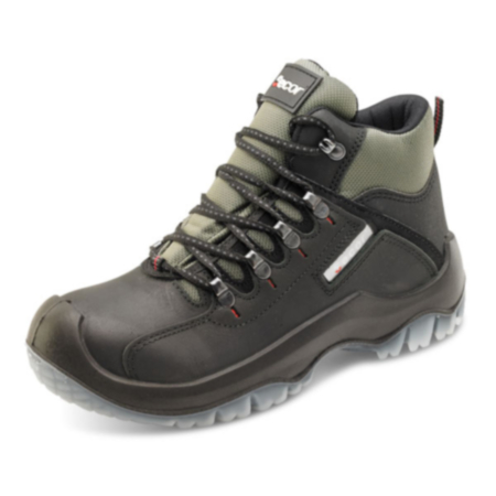 Beeswift Traders Traxion Xtra Grip Boot Black Size 8/EU42 TBBL08