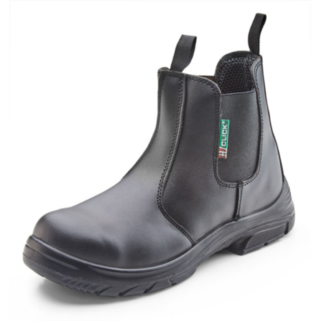 Beeswift Dual Density PU Dealer Boot Black Size 8/EU42 CF16BL08