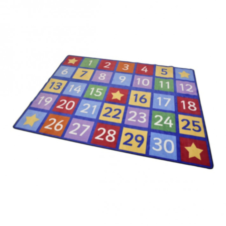 Early Years Indoor Numbers Classroom Rug