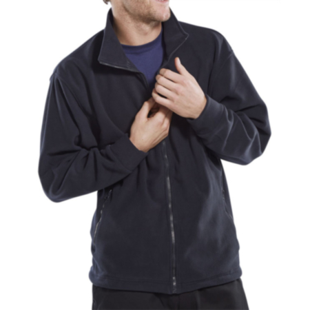 Beeswift Fleece Jacket Navy Blue 4XL FLJN4XL