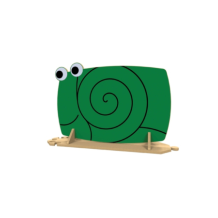 Nursery Room Divider Play Panel - Snail