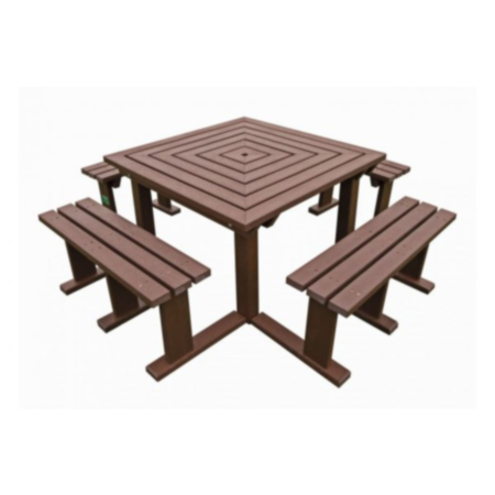 Adult Octobrunch Recycled Plastic Picnic Table