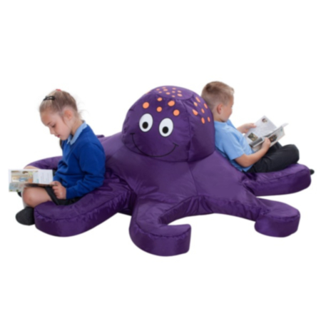BazZoo Sea Life Octopus Bean Bag
