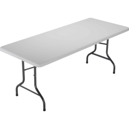 Morph Rectangular 1830mm Folding Table - White