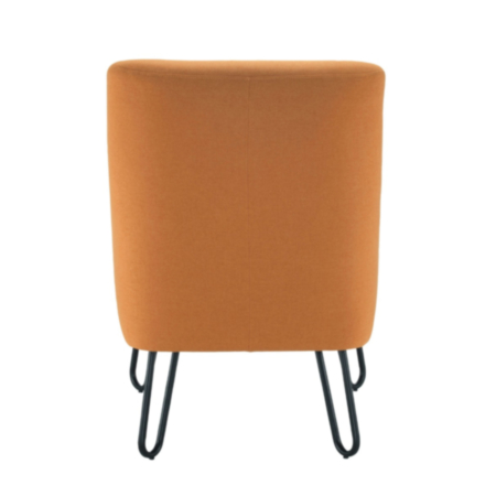 Pearl Reception Chair Mustard
