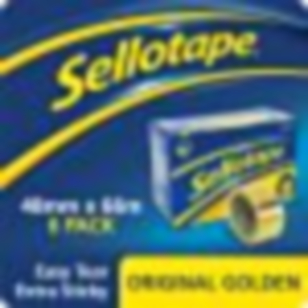 Sellotape 48mmx66m Pack 6 Reel
