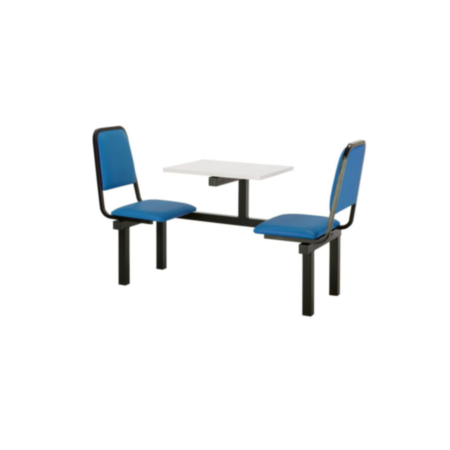 Chester Fast Food Upholstered 2 Seater Canteen Unit