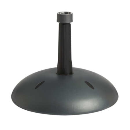 Olympia Concrete Filled Plastic Parasol Base – Anthracite/Black 