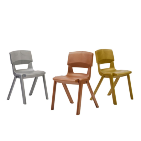 Limited Edition Olympic Postura Plus One Piece Plastic School Chair