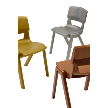 Limited Edition Olympic Postura Plus One Piece Plastic School Chair