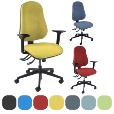 Ortho Pro 500 Orthopaedic Chair with Upholstered Seat and Back