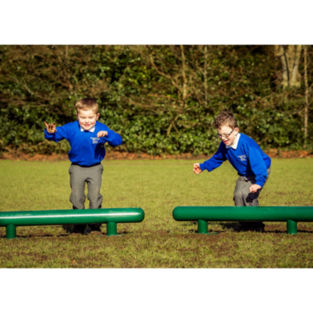 Children&#039;s Outdoor Agility Balance Beams