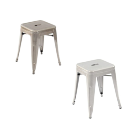 Paris Retro Cafe Bistro Low Bar Stool