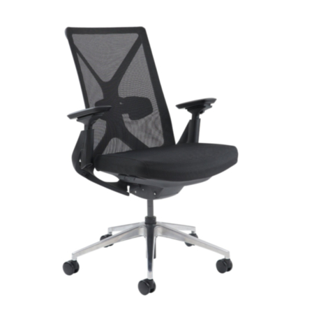 Paxton Mesh Back Operator Chair With Black Frame