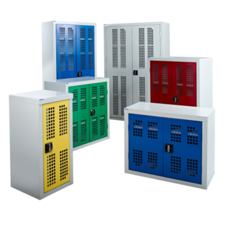  Perforated Door Cupboards 