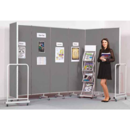 Insta-Wall Sound Absorbing Mobile Room Partitioning