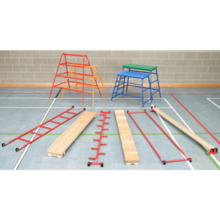 Indoor 10 Piece Gymnastic Agility Set for Primary Schools