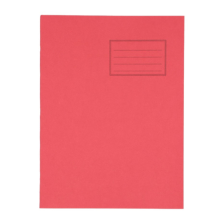 A4+ 80pg 10mm Sq Red PK50