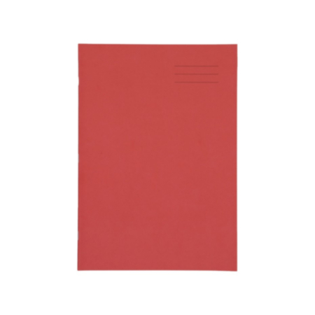 A4+ 48pg Plain Red PK50