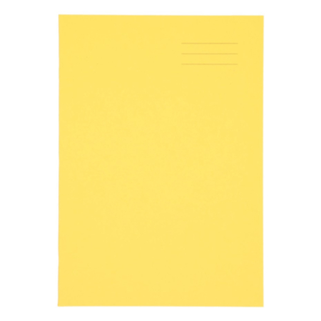 A4+ 48pg Plain Yellow PK50