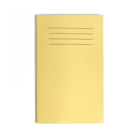 Vocab Book 48p 7mm Margin Yellow P100