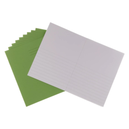 A4t Plain B 15mm 32pg Green Pack 100