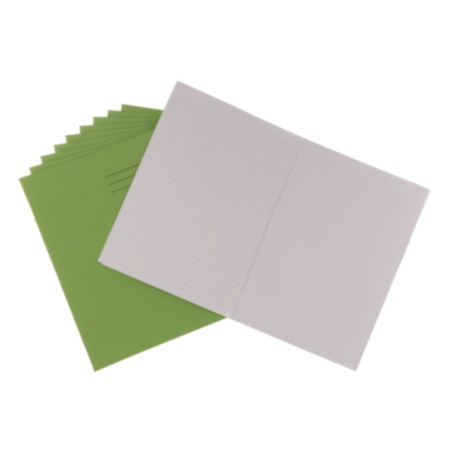 A4 8mm Plain Alt 32pg Green P100