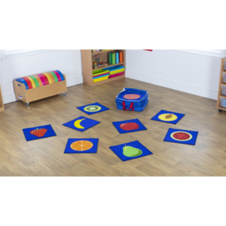 Fruit Mini Placement Classroom Carpets with FREE Holdall
