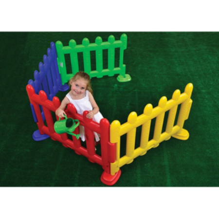 Early Years Indoor + Outdoor Classroom Plastic Picket Fence