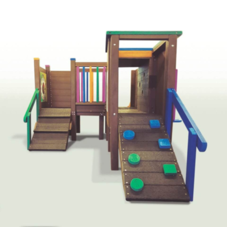 Outdoor Recycled Plastic Children&#039;s Play Area