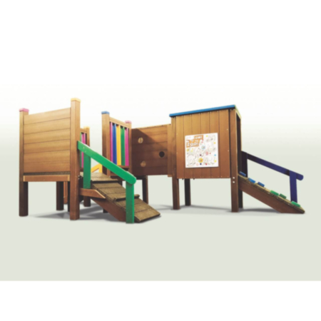 Outdoor Recycled Plastic Children&#039;s Play Area