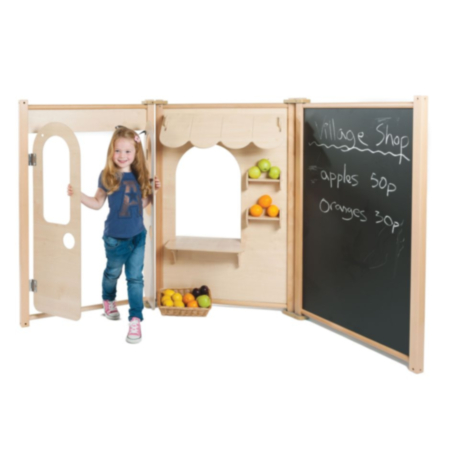 Millhouse Maple Role Play Panel - Shop Set 
