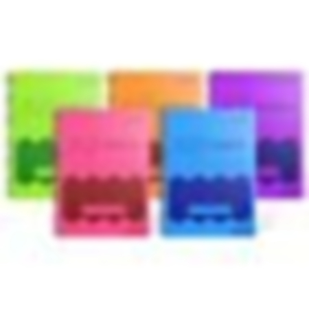 Poly A5 Notebk Assor 160p Rule