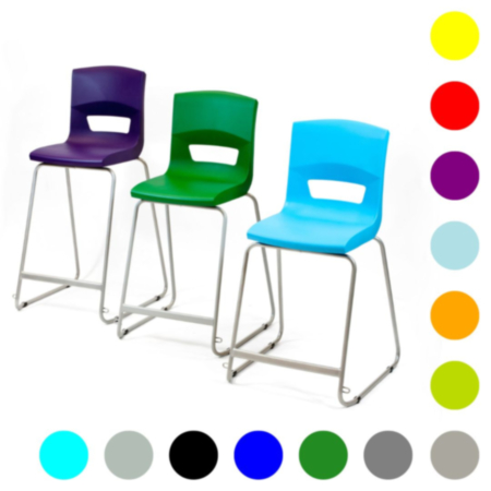Postura Plus High Back School Stool 