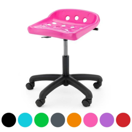 Hille Pepperpot Backless School Swivel Stools