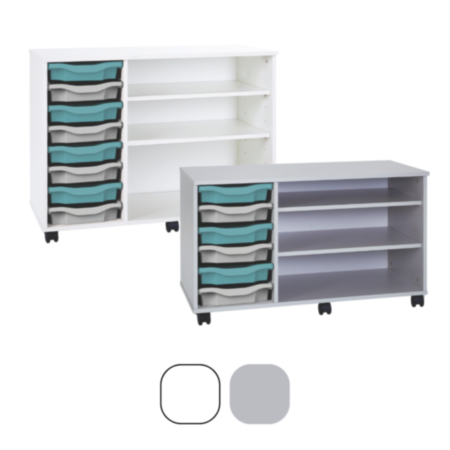 Premium Classroom Storage Unit with 2 Adjustable Shelves