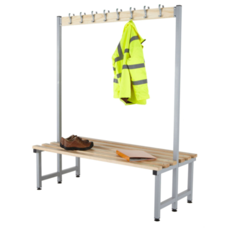 Probe Double Sided Changing Bench With Hooks