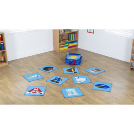 Professions Mini Placement Carpets with FREE Holdall