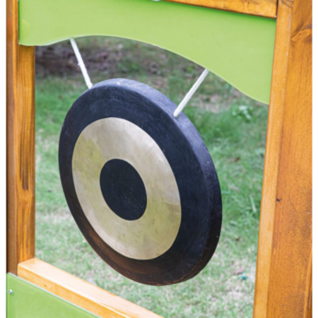 Early Years Wooden Outdoor Gong Music Board