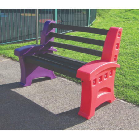 Recycled Plastic Outdoor Street Bench