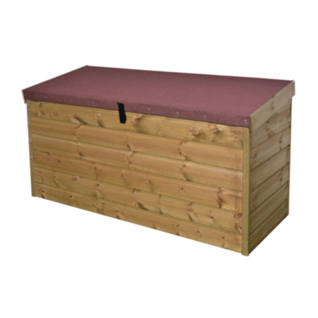Wooden Outdoor Playground Storage Chest