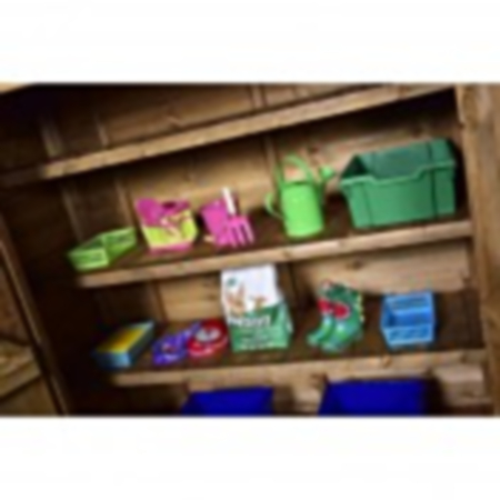 Early Years Outdoor Wooden Narrow Storage Shed 