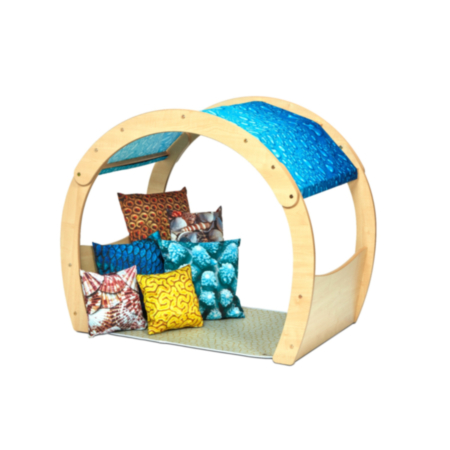 Millhouse Early Years Small Cosy Cove with FREE Under the Sea Accessory Set