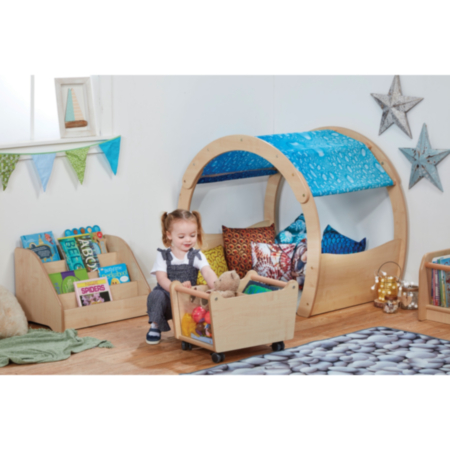 Millhouse Mini Indoor Wooden Under The Sea Reading and Storage Zone 