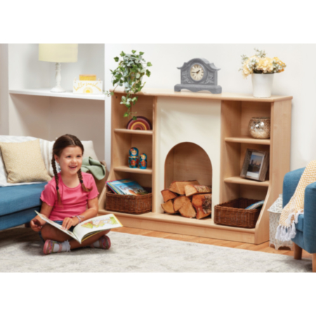  Millhouse Home From Home Early Years Indoor Wooden Fireplace